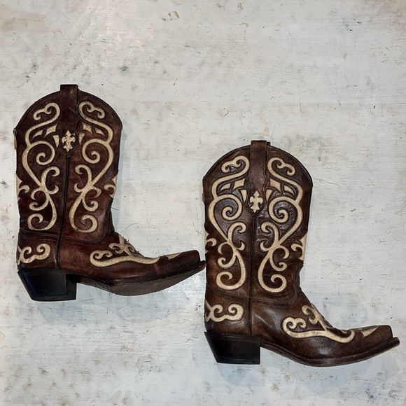 Tony Lama VF3024 Ladies Vaquero Western Boot | size 6.5 B - Picture 1 of 7